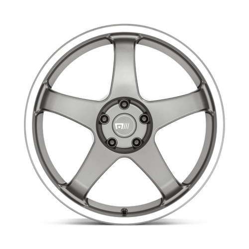 Motegi MR151 CS5 GUNMETAL W/ MACHINED LIP Wheel - image 4