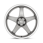 Load image into Gallery viewer, Motegi MR151 CS5 GUNMETAL W/ MACHINED LIP Wheel - image 4
