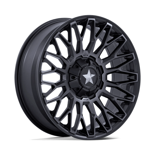 MSA Offroad Wheels M50 CLUBBER UTV MATTE BLACK DDT Wheel - image 1