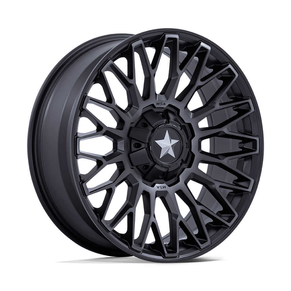 MSA Offroad Wheels M50 CLUBBER UTV MATTE BLACK DDT Wheel - image 2