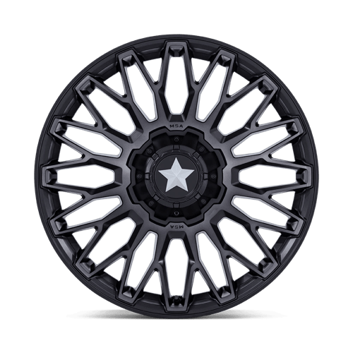 MSA Offroad Wheels M50 CLUBBER UTV MATTE BLACK DDT Wheel - image 4
