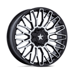 Load image into Gallery viewer, MSA Offroad Wheels M50 CLUBBER UTV GLOSS BLACK MACHINED Wheel - image 2
