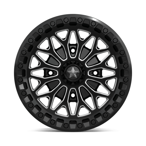 MSA Offroad Wheels MA53 BOLO UTV BEADLOCK GLOSS BLACK MILLED Wheel - image 8