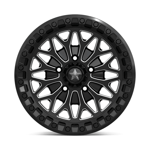 MSA Offroad Wheels MA53 BOLO UTV BEADLOCK GLOSS BLACK MILLED Wheel - image 4