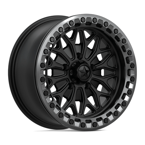 MSA Offroad Wheels MA53 BOLO UTV BEADLOCK MATTE BLACK W/ GL-GUNMETAL RG Wheel - image 1