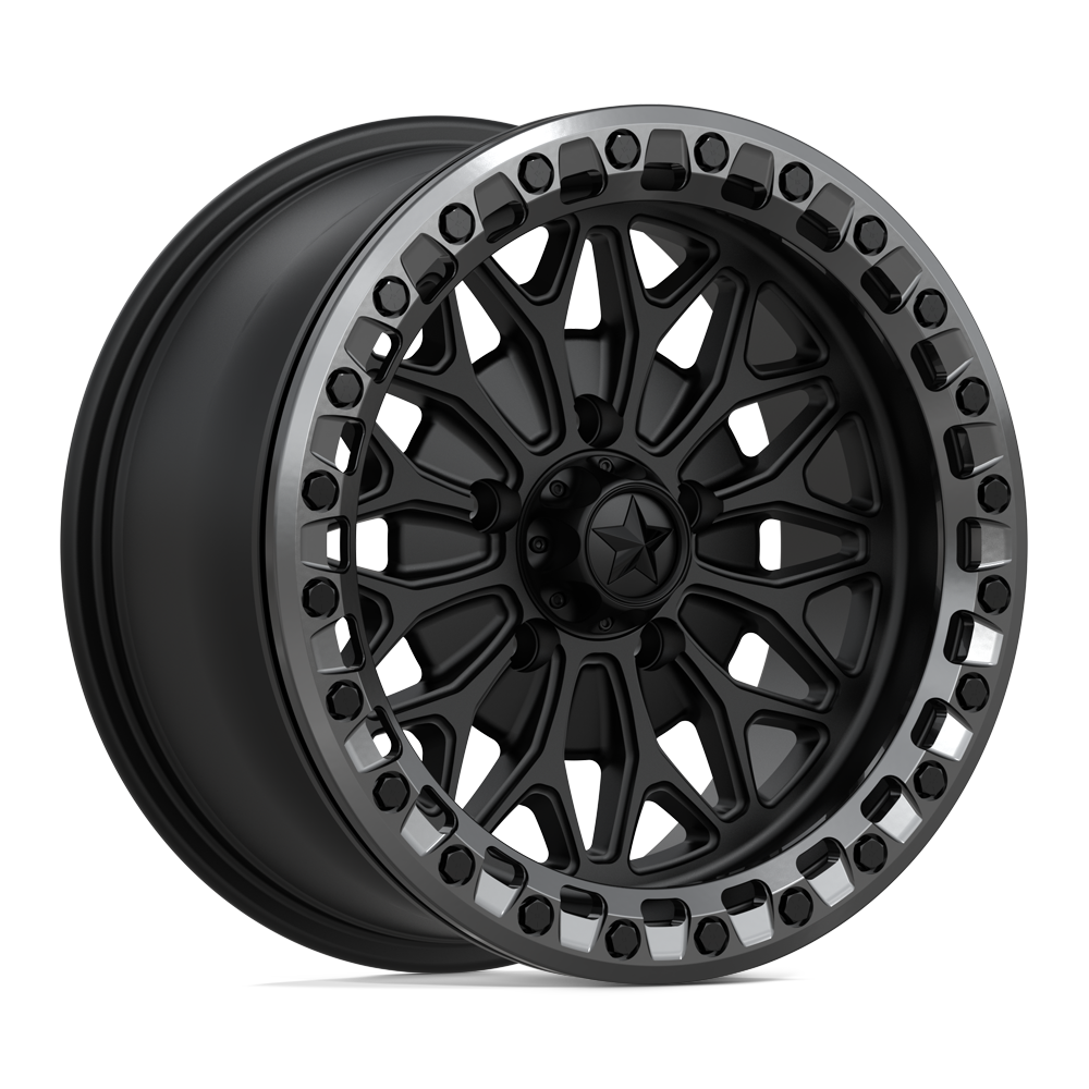 MSA Offroad Wheels MA53 BOLO UTV BEADLOCK MATTE BLACK W/ GL-GUNMETAL RG Wheel - image 2