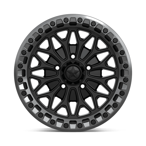 MSA Offroad Wheels MA53 BOLO UTV BEADLOCK MATTE BLACK W/ GL-GUNMETAL RG Wheel - image 4