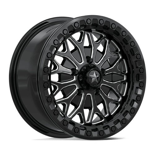 MSA Offroad Wheels MA53 BOLO UTV BEADLOCK GLOSS BLACK MILLED Wheel - image 9