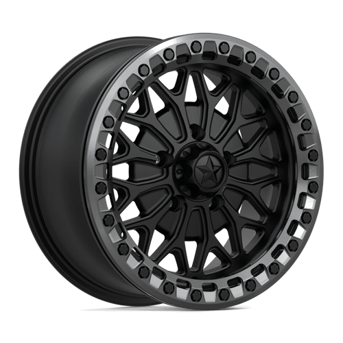 MSA Offroad Wheels MA53 BOLO UTV BEADLOCK MATTE BLACK W/ GL-GUNMETAL RG Wheel - image 9