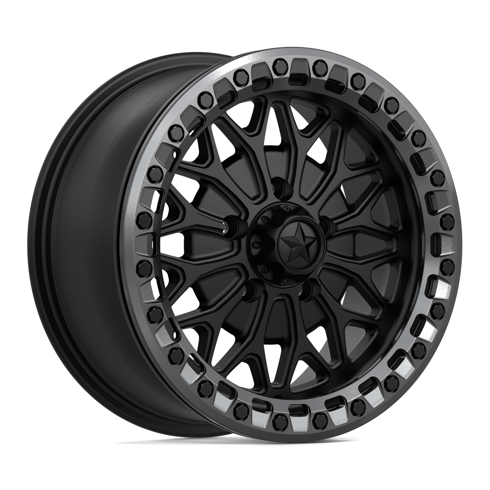 MSA Offroad Wheels MA53 BOLO UTV BEADLOCK MATTE BLACK W/ GL-GUNMETAL RG Wheel - image 10