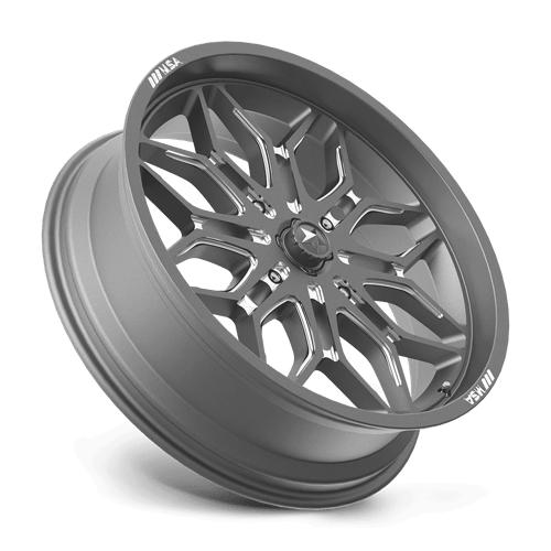 MSA Offroad Wheels M47 SNIPER UTV GUNMETAL MILLED Wheel - image 3
