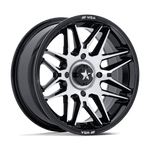 Load image into Gallery viewer, MSA Offroad Wheels M52 RADAR UTV GLOSS BLACK W/ MACHINED FACE Wheel - image 2
