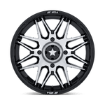 Load image into Gallery viewer, MSA Offroad Wheels M52 RADAR UTV GLOSS BLACK W/ MACHINED FACE Wheel - image 4
