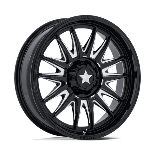 MSA Offroad Wheels M55 COMMANDER UTV GLOSS BLACK MILLED Wheel - image 5