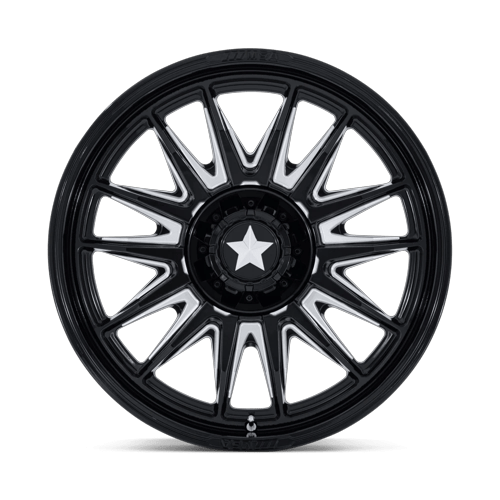 MSA Offroad Wheels M55 COMMANDER UTV GLOSS BLACK MILLED Wheel - image 9