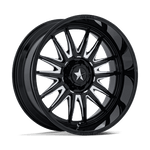 Load image into Gallery viewer, MSA Offroad Wheels M55 COMMANDER UTV GLOSS BLACK MILLED Wheel - image 10
