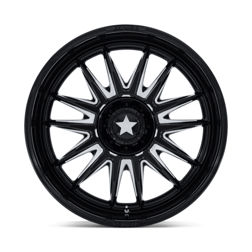MSA Offroad Wheels M55 COMMANDER UTV GLOSS BLACK MILLED Wheel - image 8