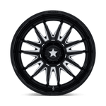 Load image into Gallery viewer, MSA Offroad Wheels M55 COMMANDER UTV GLOSS BLACK MILLED Wheel - image 8
