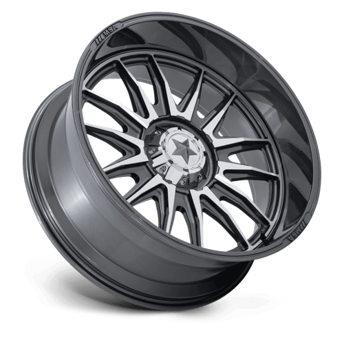 MSA Offroad Wheels M55 COMMANDER UTV PLATINUM W/ MACHINED FACE Wheel - image 7