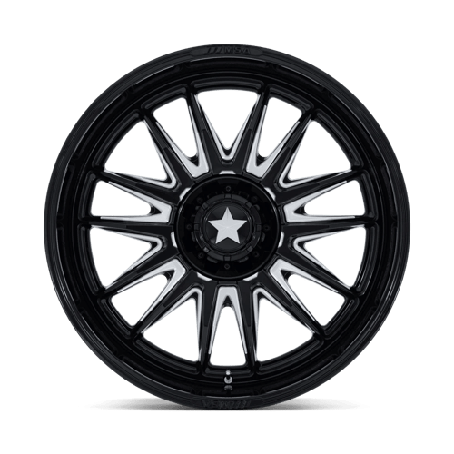 MSA Offroad Wheels M55 COMMANDER UTV GLOSS BLACK MILLED Wheel - image 4