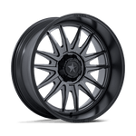 Load image into Gallery viewer, MSA Offroad Wheels M55 COMMANDER UTV MATTE GUNMETAL W/ M-BLK LIP Wheel - image 1
