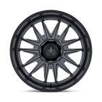 Load image into Gallery viewer, MSA Offroad Wheels M55 COMMANDER UTV MATTE GUNMETAL W/ M-BLK LIP Wheel - image 4
