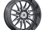 MSA Offroad Wheels M55 COMMANDER UTV PLATINUM W/ MACHINED FACE Wheel - image 1