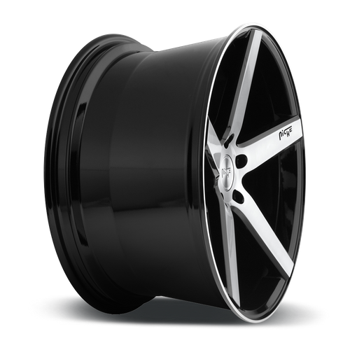 Niche M124 MILAN GLOSS BLACK BRUSHED Wheel - image 4