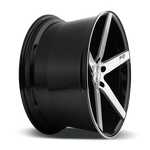 Load image into Gallery viewer, Niche M124 MILAN GLOSS BLACK BRUSHED Wheel - image 4
