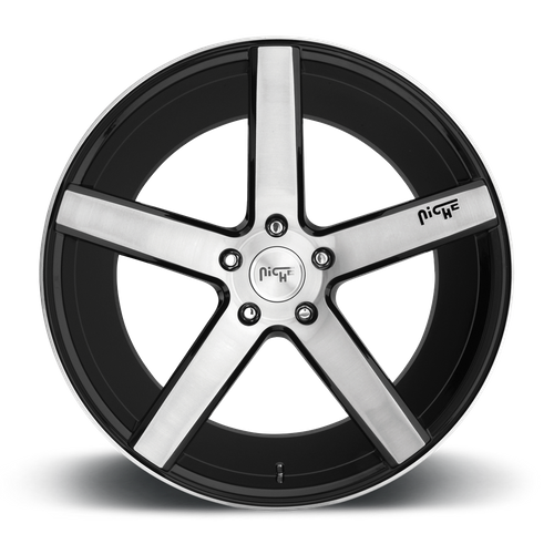 Niche M124 MILAN GLOSS BLACK BRUSHED Wheel - image 5
