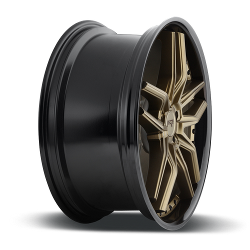 Niche M195 METHOS MATTE BRONZE BLACK BEAD RING Wheel - image 4