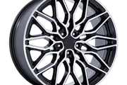 Niche NC277 CALABRIA 5 GLOSS BLACK MACHINED Wheel - image 1