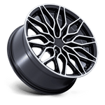 Load image into Gallery viewer, Niche NC277 CALABRIA 5 GLOSS BLACK MACHINED Wheel - image 3
