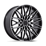 Load image into Gallery viewer, Niche NC278 CALABRIA 6 GLOSS BLACK W/ MACHINED Wheel - image 1
