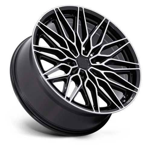 Niche NC278 CALABRIA 6 GLOSS BLACK W/ MACHINED Wheel - image 3