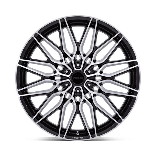 Niche NC278 CALABRIA 6 GLOSS BLACK W/ MACHINED Wheel - image 4