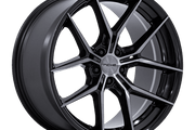 Niche NC279 PRODIGY 5 GLOSS BLACK DARK TINTED CLEAR Wheel - image 1