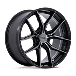 Load image into Gallery viewer, Niche NC279 PRODIGY 5 GLOSS BLACK DARK TINTED CLEAR Wheel - image 1
