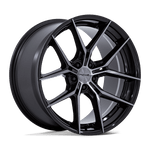 Load image into Gallery viewer, Niche NC279 PRODIGY 5 GLOSS BLACK DARK TINTED CLEAR Wheel - image 2

