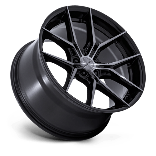 Niche NC279 PRODIGY 5 GLOSS BLACK DARK TINTED CLEAR Wheel - image 3