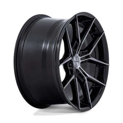 Niche NC279 PRODIGY 5 GLOSS BLACK DARK TINTED CLEAR Wheel - image 4