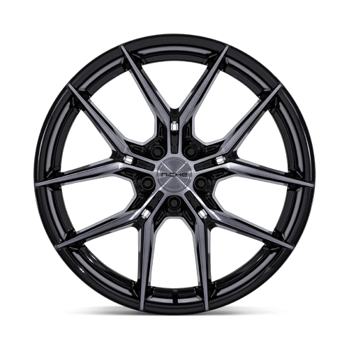 Niche NC279 PRODIGY 5 GLOSS BLACK DARK TINTED CLEAR Wheel - image 5
