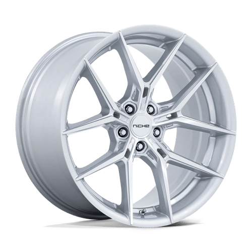 Niche NC279 PRODIGY 5 SILVER W/ MACHINED FACE Wheel - image 1