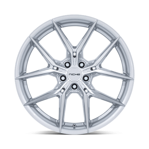 Niche NC279 PRODIGY 5 SILVER W/ MACHINED FACE Wheel - image 5