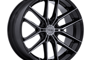 Niche NC280 PRODIGY 6 GLOSS BLACK DARK TINTED CLEAR Wheel - image 1