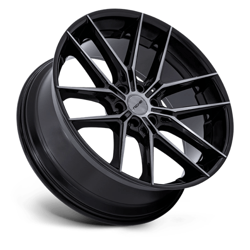 Niche NC280 PRODIGY 6 GLOSS BLACK DARK TINTED CLEAR Wheel - image 3