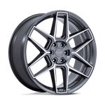 Load image into Gallery viewer, Niche NC281 RISE ANTHRACITE W/ MACHINED FACE Wheel - image 1
