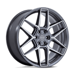 Load image into Gallery viewer, Niche NC281 RISE ANTHRACITE W/ MACHINED FACE Wheel - image 2
