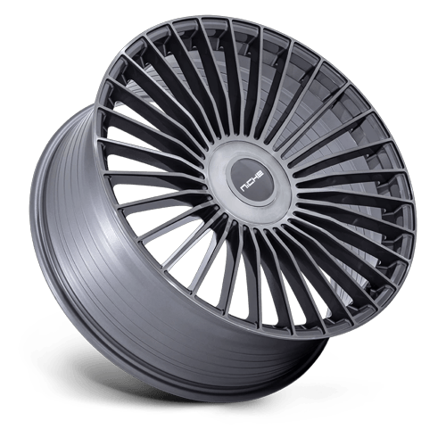 Niche NC282 SERENE GLOSS TITANIUM BRUSHED Wheel - image 3