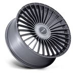 Load image into Gallery viewer, Niche NC282 SERENE GLOSS TITANIUM BRUSHED Wheel - image 3

